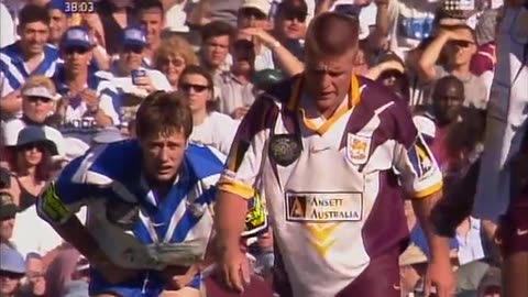 1998 Rugby League ARL Grand Final. Brisbane Broncos Vs Canterbury Bulldogs