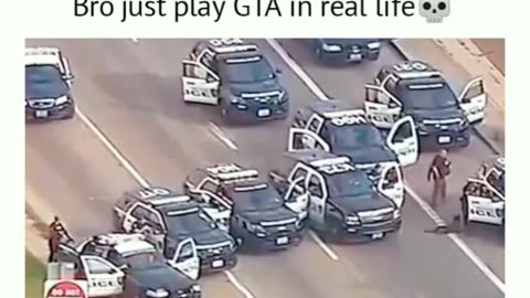 Bro just played GTA in real life😂