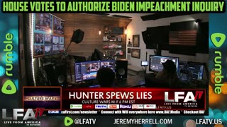 HOUSE VOTES TO AUTHORIZE BIDEN IMPEACHMENT INQUIRY!!