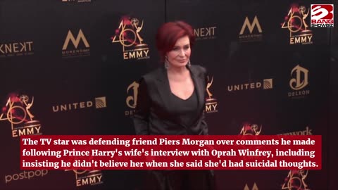 Sharon Osbourne's Post-Controversy Therapy.