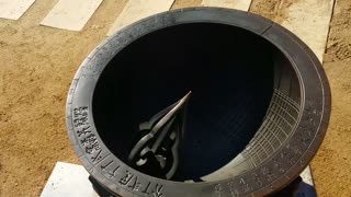 Traditional Korean sundial clock