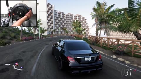 Brabus 800 Mercedes-AMG E63 S | Forza Horizon 5 | Steering Wheel Gameplay