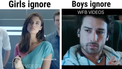 boy and gril funny video clip