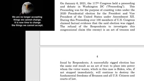 Brunson Supreme Court Case 1/6/2023 - Throw Out The Congress And President