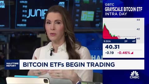 Bitcoin ETFs begin trading