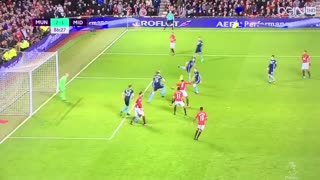 Paul Pogba outstanding header goal vs Middlesbrough