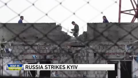 Russia strikes Kyiv in daylight after hitting Ukraine's capital with series of nighttime barrages