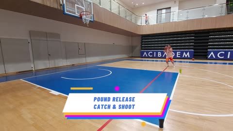 BASKETBALL POINT GUARD BALL HANDLING AND SHOOTING SOLO WORKOUT