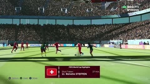 eFootball PES 2021 l The first group G match FIFA World Cup Quatar 2022 Switzerland v Cameroon