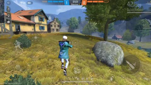 Free fire game play 😈 looked like this