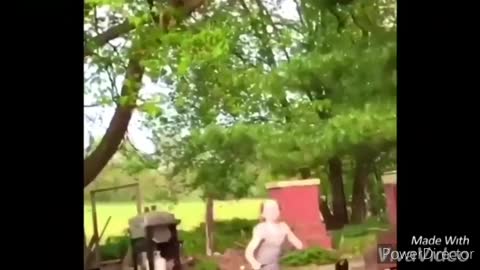 Funny chickens and roosters Chasing kids | funny Videos 2021