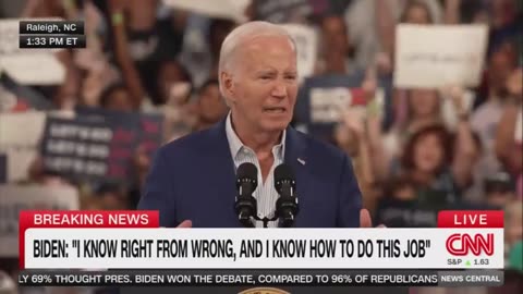Biden about dropping out of the presidential race