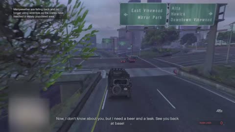 GTA V Mercenaries Breaking ranks