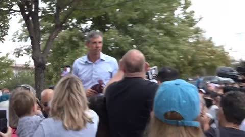 ‘Beta’ O’Rourke Crowd ASSAULTS Activist Condemning Trans Surgeries for Minors