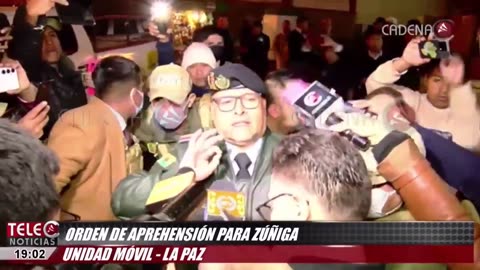 ICYMI: Bolivian general gets arrested on live TV after failed coup attempt