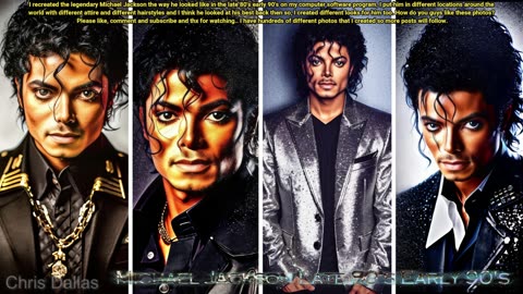 Vol. 5 - 5min 4K of Michael Jackson Re-creation From The Late 1980's & Early 90's