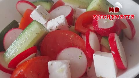 I ate this salad every day for dinner and lost 5 kg in 1 week!!! WITHOUT DIET!! Easy and delicious!