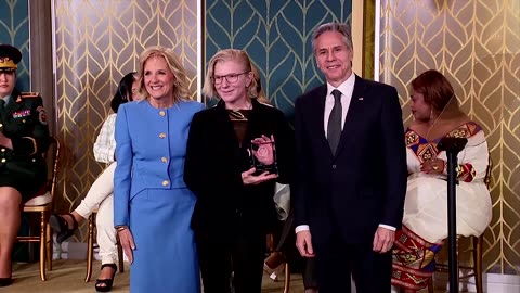 Jill Biden, Blinken present Women of Courage awards