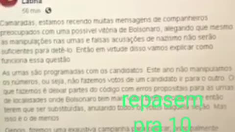 URGENTE - URSAL mostra como fizeram nas eleições no Brasil