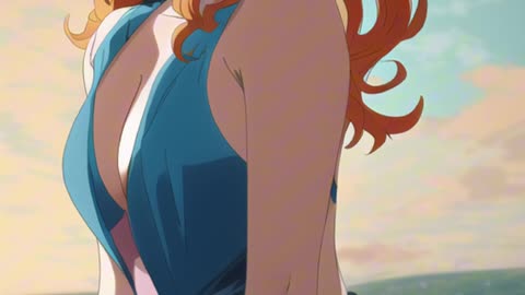 AI Anime Image genrator 🥵 -Nami(One Piece) #nami #onepiece #animation #anime #aiartwork
