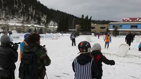 Canadian Rockies Snow Battle (Yukigassen) 2013