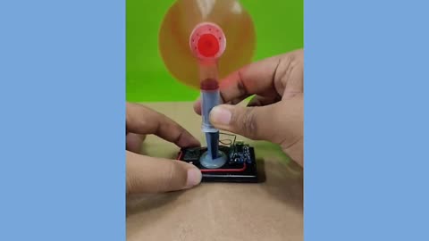 How to Make Mini Electric Table Fan Rechargeable From DC Motor at Home