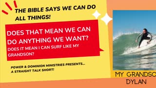 The Bible says we can do all things!