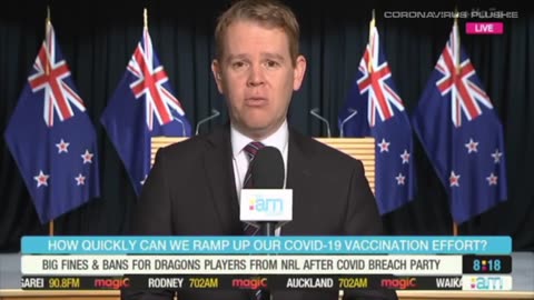 NZ PM Chris Hipkins: "There Was No Compulsory Vaccination. People Made Their Own Choices."