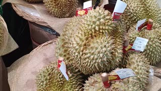 4K Adventure: Discovering the Magnificence of Thai Durian, the King of Fruits!