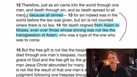 Romans Reading Guide - 5.12-14 All die because all sinned