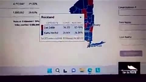 NY voter web site proves how manipulated the results are