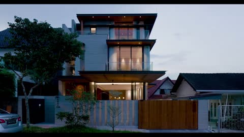 Verdant Garden House in Singapore by Mark 12 Architects