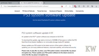 A PS3 Firmware Update in 2024?