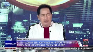 Pagsusulong ni Sen. Hontiveros na i-revoke ang lisensiya ng mga baril ni Pastor ACQ