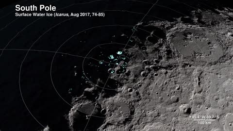 Close Tour of the Moon in 4K