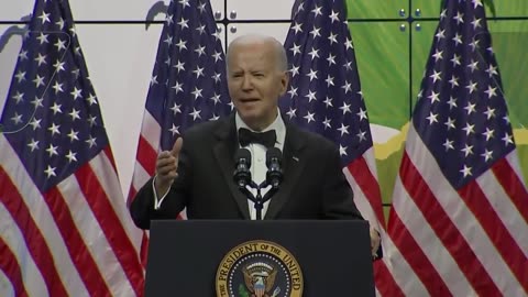 Biden Awkwardly Comments On Appointee's Wardrobe: "I Like That Dress. Let 'Em See Your Gown!"