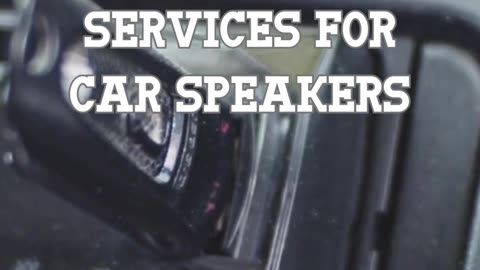 Tips for using professional installation services for car speakers