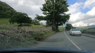 Driving next to a lake 9th July 2021