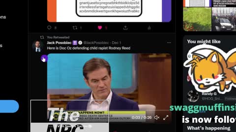 Dr Oz Protects PedophiIes