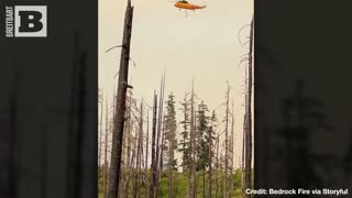 Evacuations Ordered over Wildfire in Willamette National Forest in Oregon