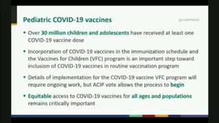 The CDC continues to vote to force you & family into vaccine death