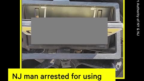 NJ Driver Arrested for Using License Plate Flipping Device