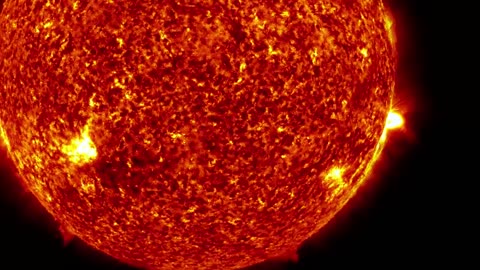 Solar Inferno: NASA's Thermonuclear Art in Ultra-HD (4K)