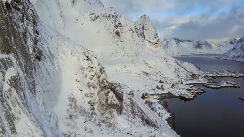 Lofoten Norway 4K HD Drone Video