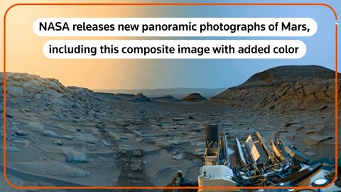 NASA release the new panoramic photos of mars