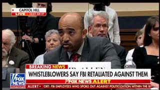 FBI whistleblower asked about tweets that are not his.