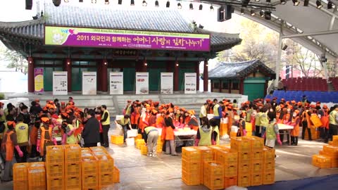 사랑으로 버무린 한국 김치, 한국의 情 최고예요! 외국인과 함께하는 장길자 회장님의 김장 나눔