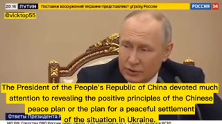 Putin on informal meeting with Xi Jinping