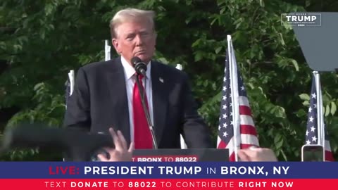 President Trump in Bronx, NY 23rd may 2024