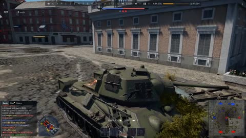 RUSSIAN WW2 TANK ACTION IN WAR THUNDER - THE FLANK AND SPEED